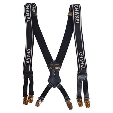 chanel suspenders buy online|saks chanel suspenders.